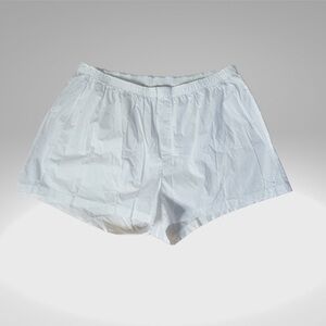 SKIMS spa sleep shorts, In snow color